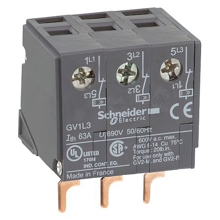 Schneider Electric Manual Starter Current Limiter Iec GV1L3
