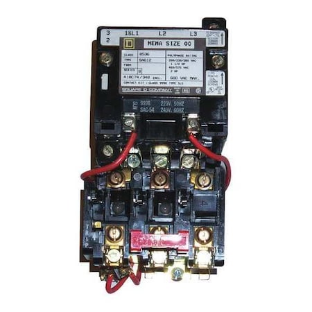 Square D Starter 600Vac 9Amp Nema +Options 8536SAO11V01S