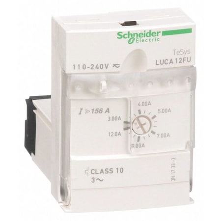 Schneider Electric Overload Module, 3 A Min current, 12 A Max current, 690V AC LUCA12FU