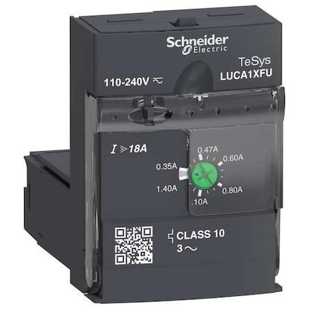 Schneider Electric Overload Module, 0.35 A Min current, 1.4 A Max current, 690V AC LUCA1XFU