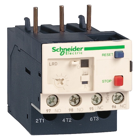 Schneider Electric Thermal Overload Relay, 1NC/1NO, 12 A Min current, 18 A Max current LR3D21