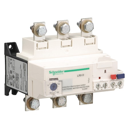 Schneider Electric Overload Relay, 1NC/1NO, 90 A Min current, 150 A Max current LR9D5569