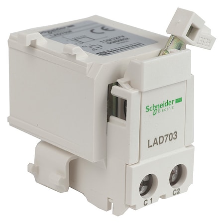 Schneider Electric Bimetallic O/L Relay Remote Stop/Reset LAD703F