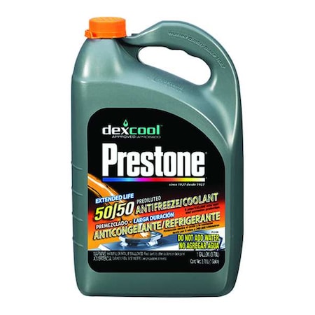 Prestone Antifreeze Coolant, 1 gal., 50/50 AF850/1F