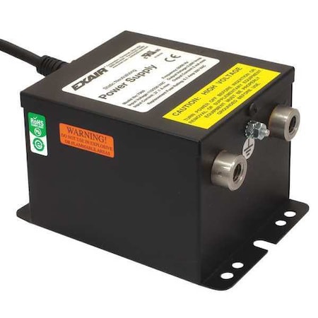 Exair Power Supply, 115/230V AC, 5000V AC, 0.005A, Flange 7960