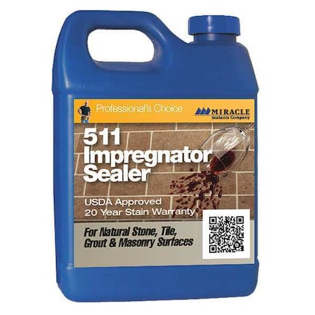 Miracle Sealants Sealer, Bottle, 32 oz., PK6 511QT6