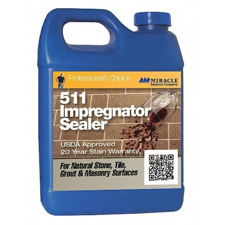 Miracle Sealants Sealer, Bottle, 16 oz., PK6 511PT6