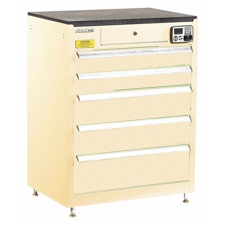 Kennedy EKentrol Tool Storage, 5 Drawer, Tan, Steel, 29" W x 20" D x 36" H 29115EKTX