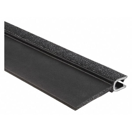 Trim-Lok Trim Seal, EPDM, 25 ft Length, 2-7/16" Overall Width, Style: Trim with a Side Flap 6B350B2X1/4C-25