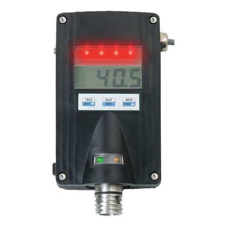 Gfg Gas Detector Transmitter, IP64, Internal Buzzer, LCD 2801-09-002