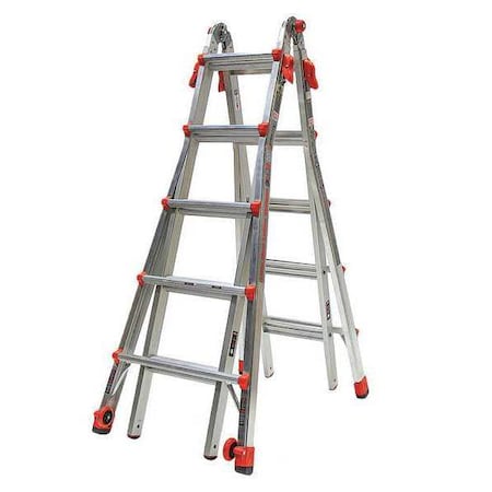 Little Giant Ladders Multipurpose Ladder, 19 ft, Aluminum, 300 lb Load Capacity 15422-001