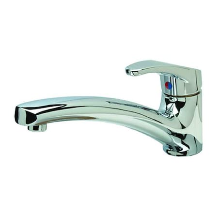 Zurn Manual Low Arc Kitchen Faucet, Single Hole Mount, Chrome 1 Hole Z82300-XL
