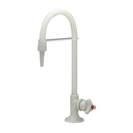 Zurn Manual Laboratory Faucet, Single Hole Mount, Polypropylene 1 Hole Z82900