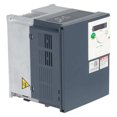Schneider Electric Variable Frequency Drive, 3 HP, 525-600V ATV312HU22S6