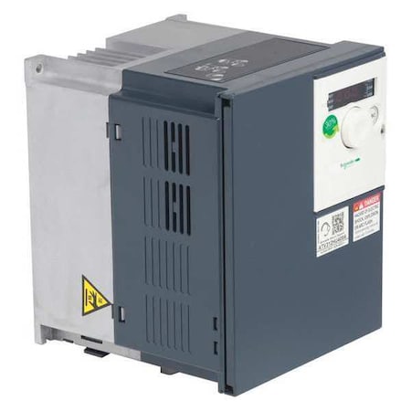 Schneider Electric Variable Frequency Drive, 5 HP, 525-600V ATV312HU40S6