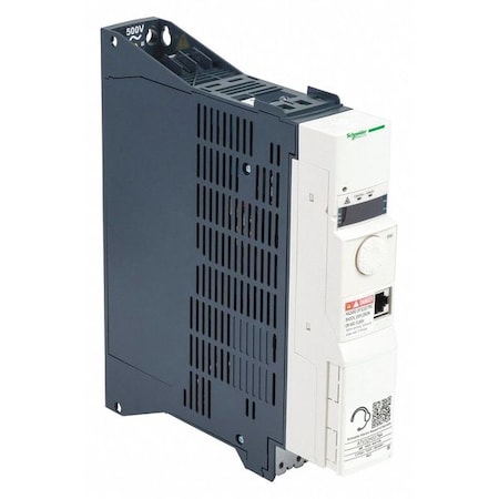Schneider Electric Variable Frequency Drive, 1/2 HP, 400-480V ATV32H037N4