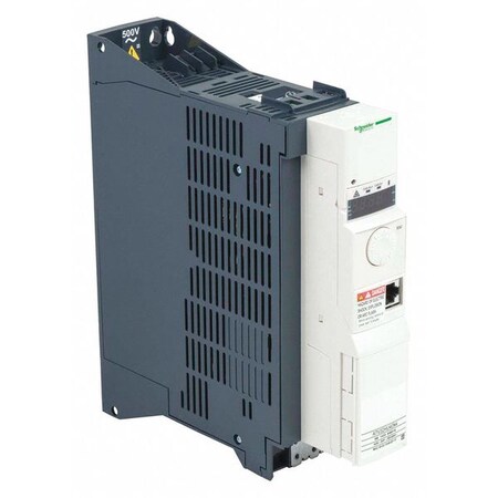 Schneider Electric Variable Frequency Drive, 5 HP, 400-480V ATV32HU40N4