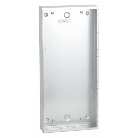 Square D Enclosure box, NQ and NF panelboards, NEMA 1, blank end walls, 20in W x 44in H x 5.75in D MH44BE