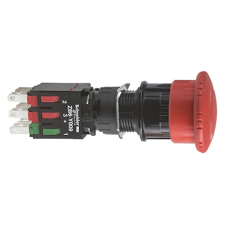 Schneider Electric Pushbutton 250Vac 15Amp Xb6 +Options XB6AS8349B