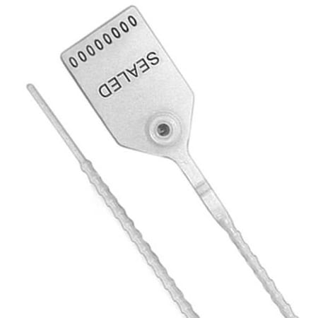 Universeal Pull-Tight Seals, White, Plastic, PK100 UPULL-HD 18 WHITE100