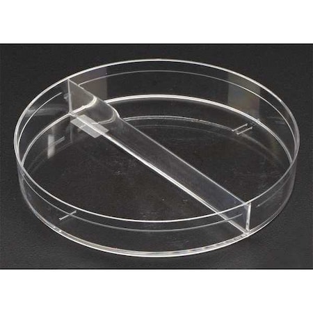 Celltreat Petri Dish, Polystyrene, 14mL, 2 Well, PK500 229682