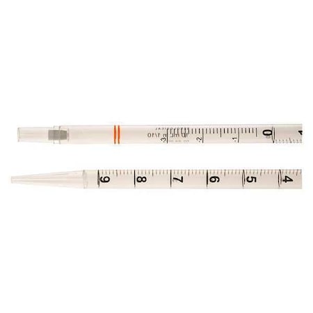 Celltreat Pipette, Orange, Class A, 34.5 cm L, PK200 229210