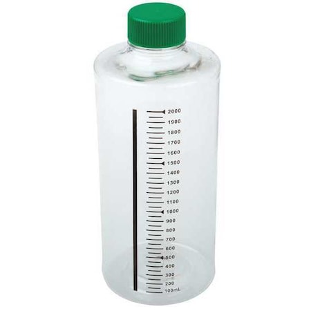 Celltreat Roller Bottle, 2000mL, 11.5cm D, PK12 229584