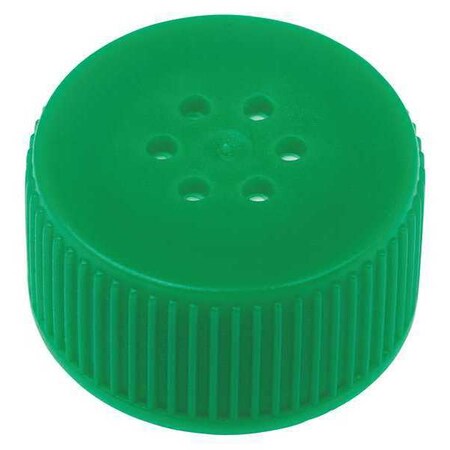 Celltreat Bioreaction Tube Cap, Green, 17mm, PK100 229473