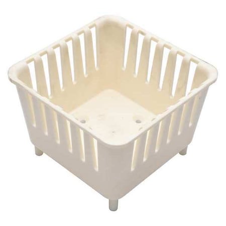 Zurn Drain Strainer, 7-1/4 in. L, White P1910-23-PLASTIC