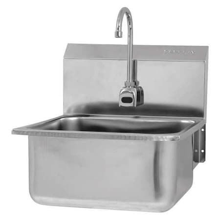 Sani-Lav Hands-Free Sink, 21"x20"x19.5", Silver ES2-525L-0.5