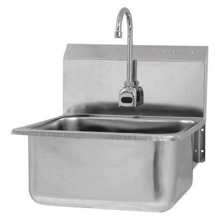 Sani-Lav Hands-Free Sink, 21"x20"x19.5", Silver ESB2-525L-0.5
