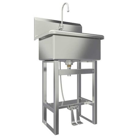 Sani-Lav Scrub Sink 22 in x 16 1/2 in, 1, 1, Floor 531FS