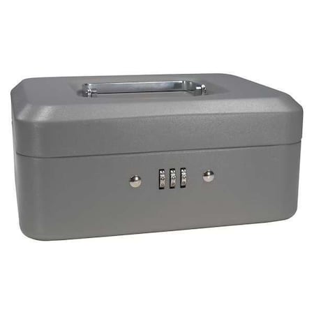 Barska Cash Box, Compartments 4, 2-1/4 in. H CB11784