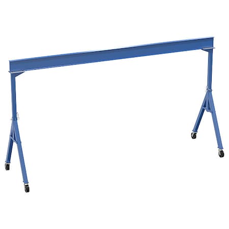 Zoro Select Fixed Gantry Crane, 4 in. I Beam Flange W FHS-4-20