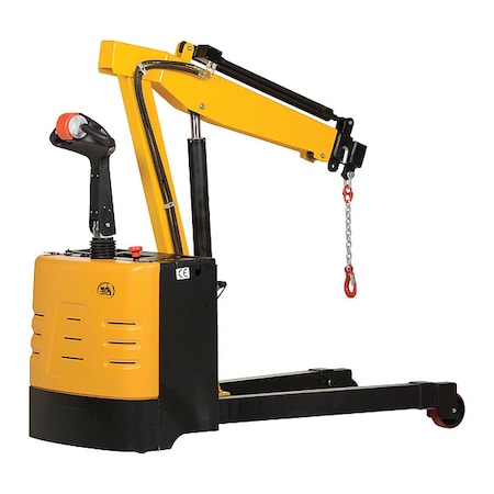 Vestil Electric Floor Crane, Reach 8 ft., 2500lb. EPFC-25