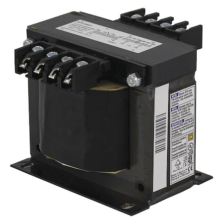 Square D Control Transformer, 350 VA, Not Rated, 120/240V, 240/480V 9070T350D31