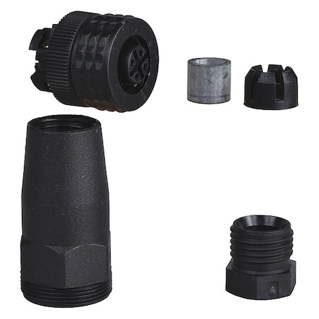 Telemecanique Sensors Sensor Connector 150V 3Amp +Options XZCC12FDP40B