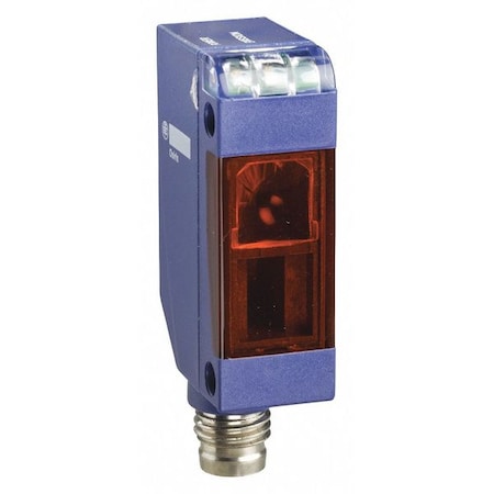 Telemecanique Sensors Multimode Photoelectric Sensor, M8, Rectangular, PNP XUM0APSAM8
