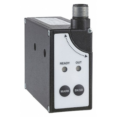 Telemecanique Sensors Diffuse Photoelectric Sensor, M12, Rectangular, Selectable Light On/Dark On, NPN and PNP XURK1KSMM12