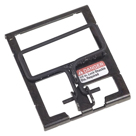 Square D Handle Padlock Attachment, Square D Homeline Miniature Circuit Breakers, 15-70A, 2 Poles HOM2PALA