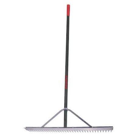 RAZOR-BACK Landscape Rake, 36 Tines, 66 in. Handle L 63000GR