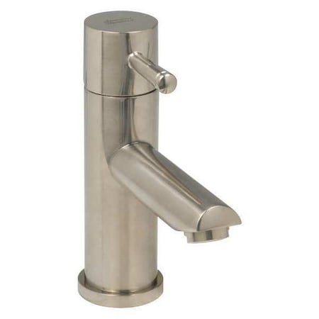 American Standard Single Handle Single Hole Mount, 1 Hole Bathroom Faucet, PVD Brushed Nickel 2064101.295
