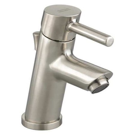 American Standard Single Handle Single Hole Mount, 1 Hole Bathroom Faucet, PVD Brushed Nickel 2064131.295