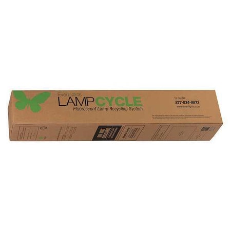 EVERLIGHTS Lamp Recycling Kit, 8 in. W, 49 in. L 9000120