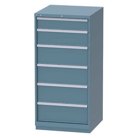 Lista Mod Drwr Cab, 60"H, 6 Drwr, Classic Blue SC13-0608A-FTKACB