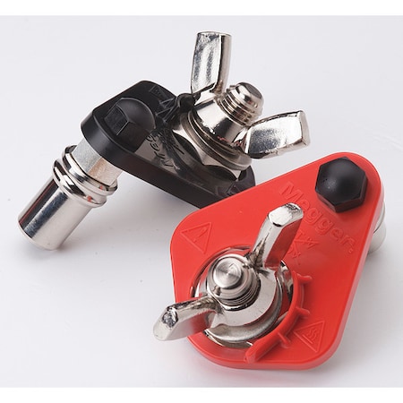 Megger Terminal Adapter Set, for DLRO100 1005-555