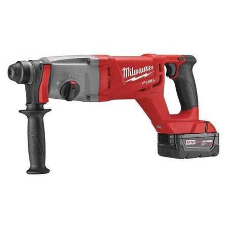 Milwaukee Tool M18 FUEL™ 18V 1" Cordless SDS-Plus D-Handle Rotary Hammer Kit (2 9.0Ah Batteries + Hard Case Bundle) 2713-22HD