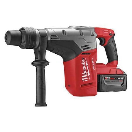 MILWAUKEE Rotary Hammer Drill 1 in SDS D-Handle Depth Rod Side Handle Case