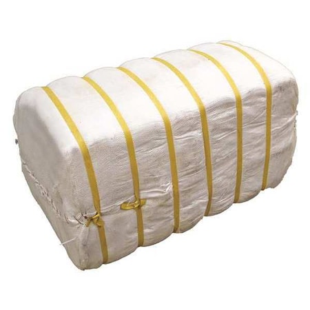 Proclean Basics Cotton T-shirt Cloth Rag 100 lb. Varies Sizes, White Z99303