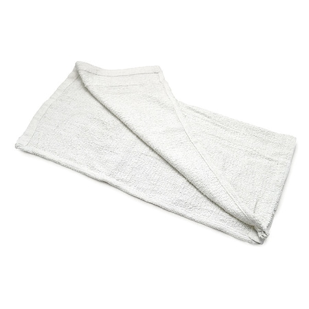 Proclean Basics Cotton All-Purpose Terry Cleaning Towels 14" x 17", White, 24/Box, 24PK Z51744